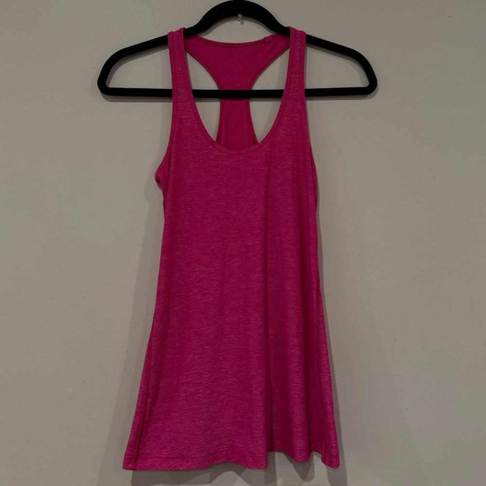 Lululemon Racerback Pink Tank Top - Picture 3 of 6